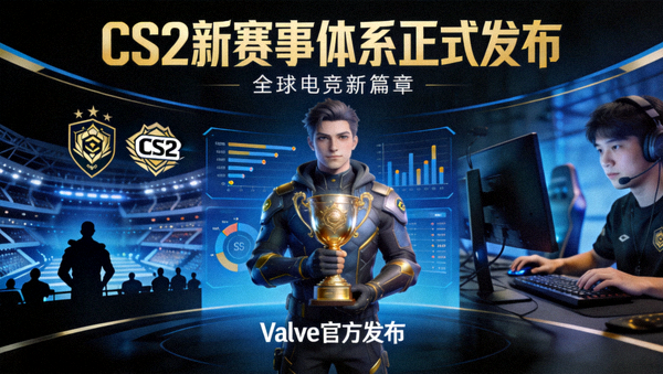 CS2新赛事体系正式发布新闻配图
